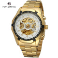 FORSINING 340 Customizable men mechanical wristwatch analog fashion steel forsining automatic mechanical watch